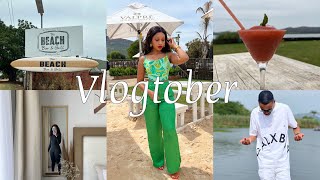 vlogtober ep 3 Finally finalising my room decor The Beach Bar and Grill review lunch date MORE [upl. by Radke]