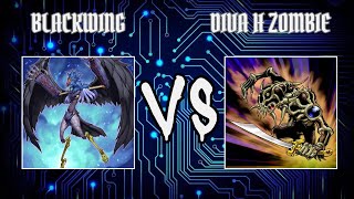 Shoppa Blackwing vs jakexoDiva Hero Zombie  Yugioh Edison Format  Dueling Book [upl. by Birck]