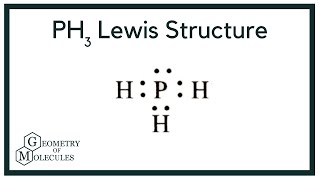 PH3 Lewis Structure Phosphine [upl. by Rani]