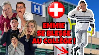 STORY TIME  EMMIE SE BLESSE AU COLLÈGE on doit l’emmener aux urgences  NO PRANK [upl. by Ardnassak]