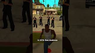 HOW DO THE COPS REACT IF YOU SAVE THE GAME IN GTA GAMES [upl. by Enriqueta]