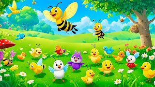 Ring Around the Rosie  Fun Action Song for Kids  Nursery Rhymes amp Kids Songs [upl. by Muscolo]