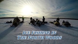 Ice Fishing In The Allagash  North Maine Woods [upl. by Eelnodnarb50]