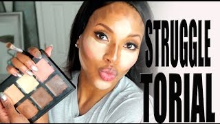 Struggletorial  Instagram contouring [upl. by Sonny]