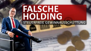 Sinnlose Steuergesetze Gewinnausschüttungen einer GmbH NICHT steuerfrei [upl. by Vanya]