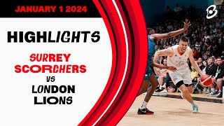 Surrey Scorchers vs London Lions  Game Highlights [upl. by Trauner]