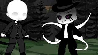 💢😶Copycat 😶💢 Meme Ft Slenderman And Offenderman   Gacha [upl. by Lartnom]