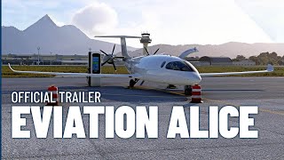 LivToAir  Eviation Alice Full Electric  Microsoft Flight Simulator Official Trailer [upl. by Nerro]