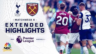 Tottenham Hotspur v West Ham United  PREMIER LEAGUE HIGHLIGHTS  10192024  NBC Sports [upl. by Ysor]