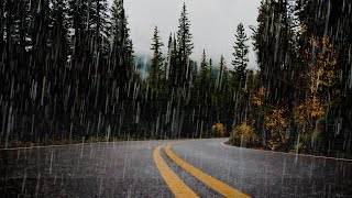 Heavy Rain To Sleep Immediately  Let The Sound Of Rain Wash Away Your Sadness Tonight  Relax ASMR [upl. by Yhtomiht]