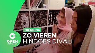 Zo vieren Rotterdamse hindoes dit jaar Divali  Trending [upl. by Donica]