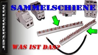 Sammelschiene  3 Phasenschiene 10mm² für FI und LS  was ist das Von M1Molter [upl. by Kenzie]