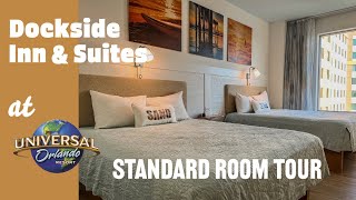 Dockside Inn and Suites  Standard Room Tour  Universal Orlando Resort [upl. by Anitnatsnoc]