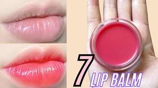 HOW TO MAKE LIP BALM AT HOME IN EASY WAY Make Your Own Lip Balm for Soft Pink Lips  7 Lip balm [upl. by Enoid]