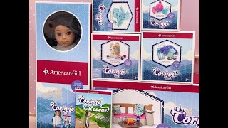 Opening and Review Of American Girl Corinne Tan 2022 Collection  Corinne Outfits and Accessories [upl. by Bertie]