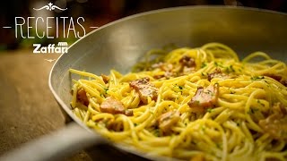 Espaguete à Carbonara – Receitas Zaffari [upl. by Petrine]