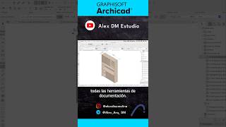 Asi podes acotar en 3D en Archicad archicad tutorial cursoarchicad [upl. by Hawkins]