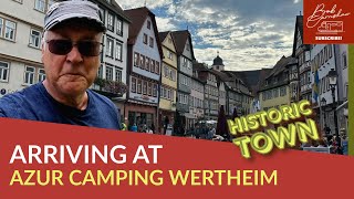 Arriving At Azur Camping Wertheim  Motorhome Clean With DrySparkle [upl. by Kecaj]