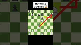 Horwitz Defense 🤯 chesss [upl. by Avner]