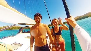 Superyachting in the South Pacific Sailing SV Delos Ep 51 [upl. by Olenka]