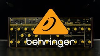 Behringer WASP Deluxe Analog Synthesizer  Gear4music demo [upl. by Slavin]