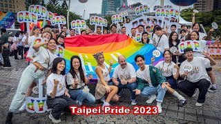 Taipei Pride 2023 [upl. by Aenea]