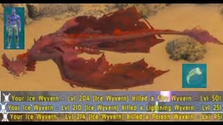 KILLING THREE WYVERNS ARK Ragnarok ep 72 [upl. by Willmert]