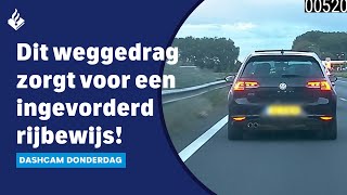 ZO rijden zorgt voor een INGEVORDERD rijbewijs  DASHCAM DONDERDAG 🚔 politie [upl. by Solhcin753]