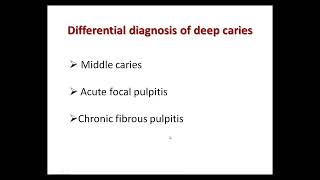 Caries of dentin  Deep caries [upl. by Deva]