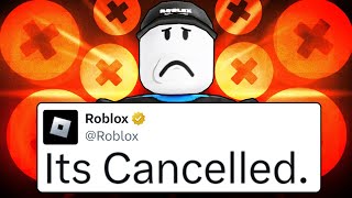 This Roblox Update Just Got Cancelled [upl. by Enaamuj]