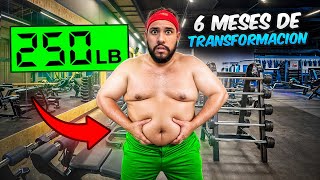 MI TRANSFORMACIÓN FÍSICA DE 6 MESES Ep1 [upl. by Avah]