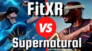 Supernatural vs FitXR Which Is The BEST VR Workout on the Oculus Quest 2 [upl. by Roye]