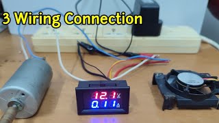 WIRING CONNECTION OF DC DUAL DISPLAY PANEL METER VOLT AND AMP METER ENGLISHTAGALOG [upl. by Akaenahs733]