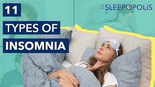 What are the Different Types of Insomnia and Their Symptoms [upl. by Miharba884]