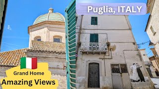 Unbelievable Views Grand Home with Large Terrace Balconies and Garage in Puglia Close to Beaches [upl. by Ahsino351]