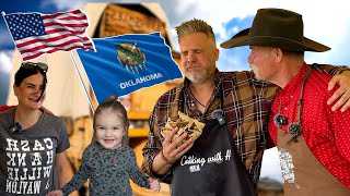 KENT ROLLINS Shows Brits Outdoor Cooking  ft CowboyKentRollins [upl. by Lamberto]