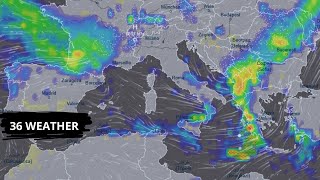 ΚΑΙΡΟΣ  30 Νοεμβρίου 2024  Μοντέλο ECMWF  Υετός  βροχές καταιγίδες  Στην Ευρώπη [upl. by Teryn]