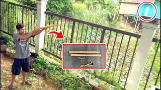 Amazing Homemade Powerful Wooden Slingshot With Less Material And Easy Tip [upl. by Sterrett]