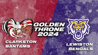 GOLDEN THRONE 2024  LEWISTON VS CLARKSTON [upl. by Ahsircal163]