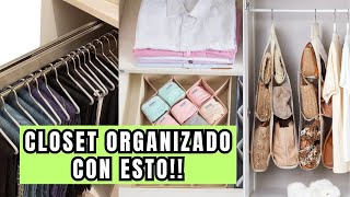 Los 5 Mejores Organizadores De Amazon Para Un CLÓSET Perfecto 💯🔥 [upl. by Wes89]