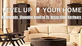 Restoration Hardware Decor Inspiration amp Shop Homegoods To Make Your Home Look Expensive [upl. by Guglielma365]