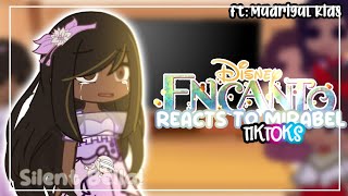 🪔 ENCANTO 🍵 Reacts to MIRABEL TikToks  ENCANTO REACTION ⚡  Silent Bellaa roadto8k [upl. by Ottillia]