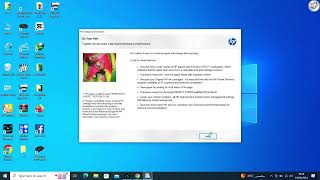 How to Download and install HP Deskjet Ink Advantage 2516 USB driver on windowsHp Printer setup [upl. by Earvin804]