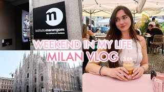 A Weekend In Milan  Italy Travel Vlog 2021 🇮🇹  Istituto Marangoni Milano Shopping [upl. by Lynch510]