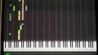 Fluch der Karibik  The Kraken Piano Tutorial Synthesia Version 1 HD [upl. by Olimpia]