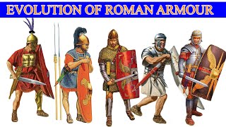 Evolution of Roman Armour  Kingdom Republic Empire [upl. by Linell]