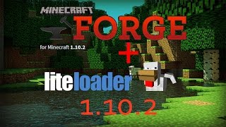 Como instalar forge  LITELOADER 1102 iLeandroBR [upl. by Anivahs951]