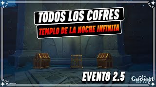 Cofres Templo de la Noche Infinita Evento Enkanomiya Genshin Impact 25 [upl. by Rusty]