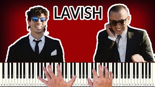 Twenty One Pilots  Lavish  PIANO TUTORIAL [upl. by Nodnerb]