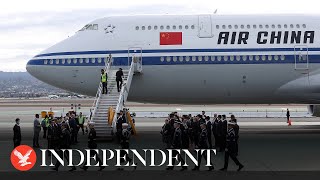 Live World leaders arrive in San Francisco ahead of APEC Summit [upl. by Ignacia288]